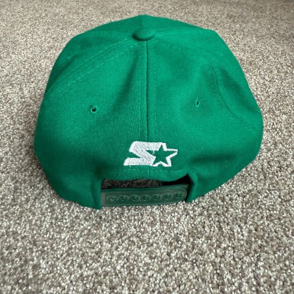 STARTER 90S BOSTON CELTICS WOOL SNAPBACK HAT โ VINTAGE NBA LICENSED - Picture 2 of 5